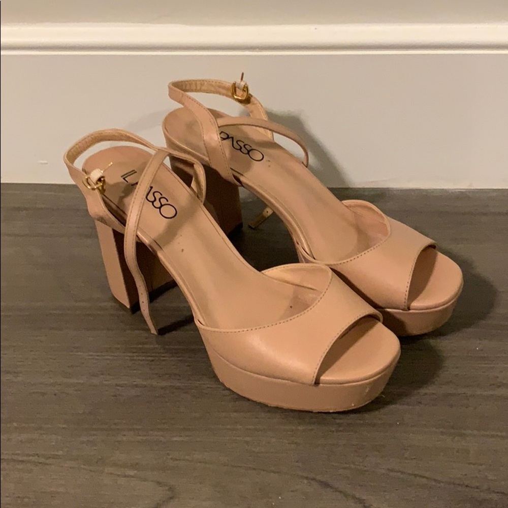 Il Passo shoes chunky heel sandal pink